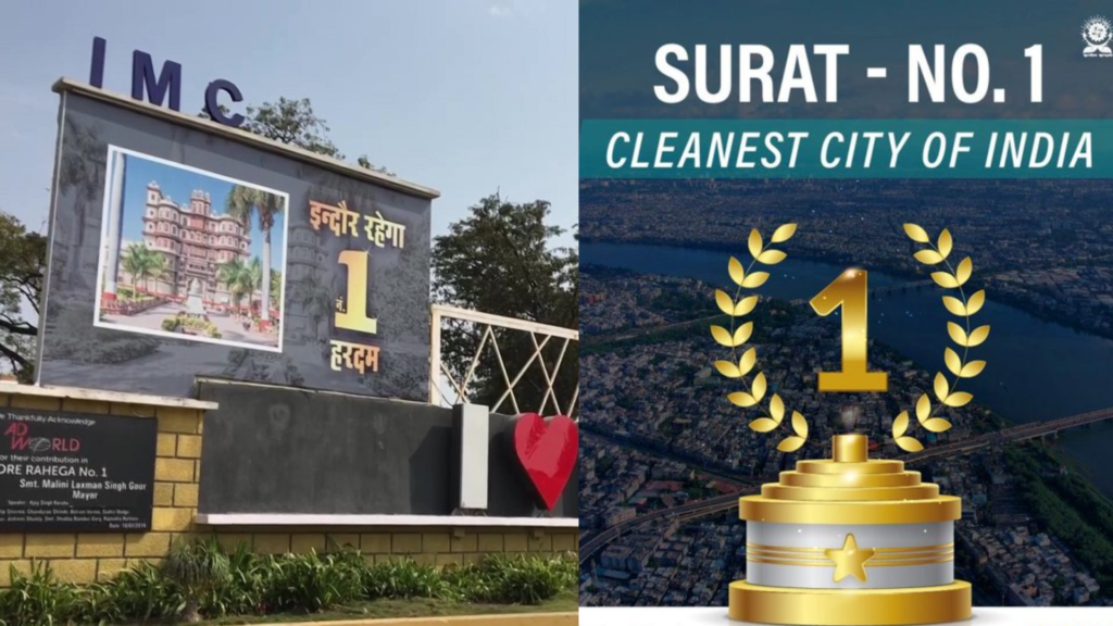 Surat And Indore Are The Cleanest Cities In India According To The Swachh Survekshan Awards